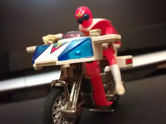 POPY 秘密戰隊五連者紅蓮者摩拖車 ．ポピー PA-51 秘密戦隊 ゴレンジャー レッドマシーン