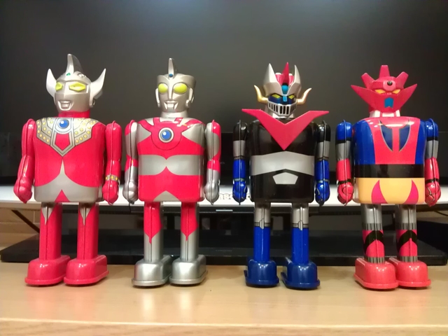 上鍊鐵皮玩具MARMIT MINI TINTOY復刻版 ( PART II )．マーミット ミニブリキ ゾフィー