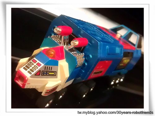 神拳鬥將貨櫃車( 一期藍版) ．ポピニカ ＰＢ-50  トランザー （青トレーラー）